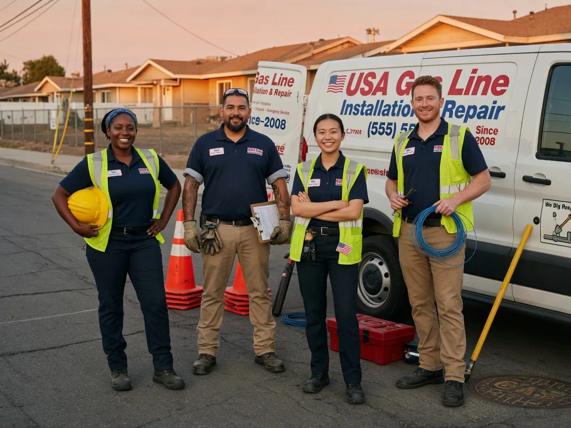 Gas Line Installation company in Cotati, CA
